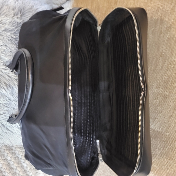 Prada Tessuto Nylon and Leather Top Handle Bag..Authentic!! - Picture 9 of 12